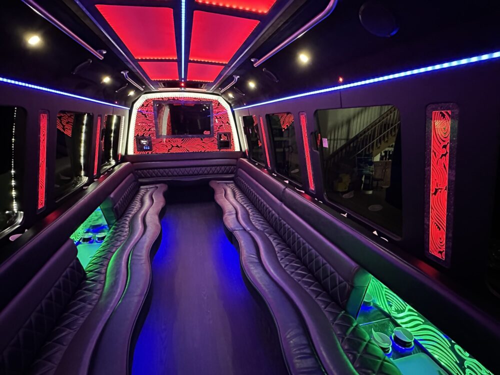 22 Passenger Party Bus - View 2