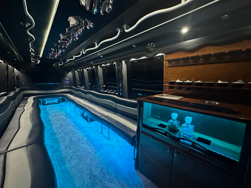 24 Passenger Party Bus - View 2