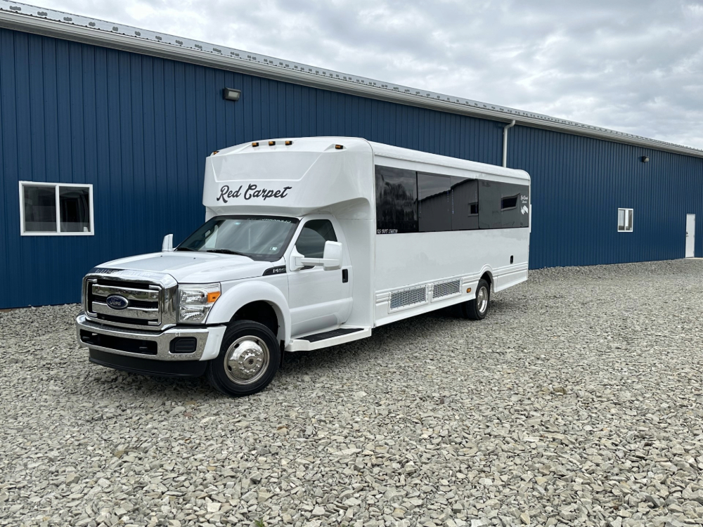 26 Passenger Party Bus exterior view
