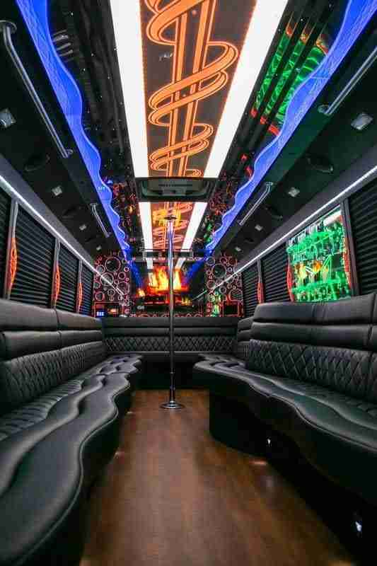 Party Bus Limo Inside 25 person Pittsburgh